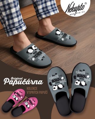 Ráno vstávat? To počká. 😴 Než vykročit z bytu levou nohou, radši zůstanu v papučích! Tyhle dárkové papuče přesně chápou,...