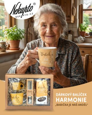 🌟 „Babička je náš anděl“ – a andělé si zaslouží péči, klid a špetku luxusu. Dárkový balíček HARMONIE jí dopřeje chvilku...